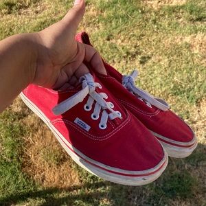 Red Vans